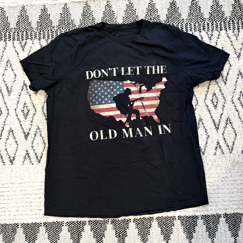 Black Graphic T-Shirt Toby Keith Song